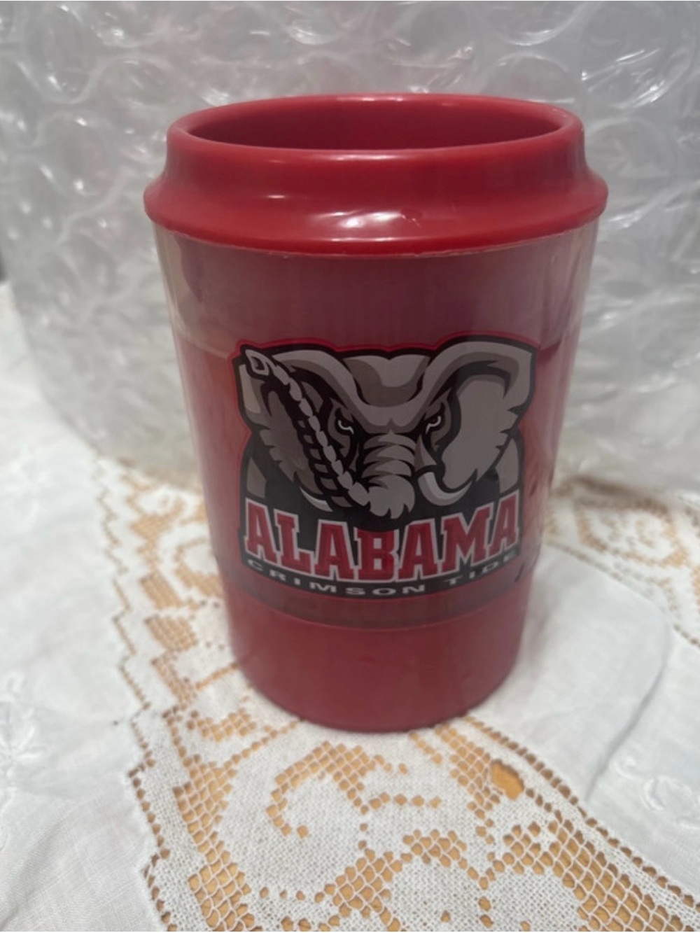 Crimson Tide Red freezer Tumbler - Team Logo